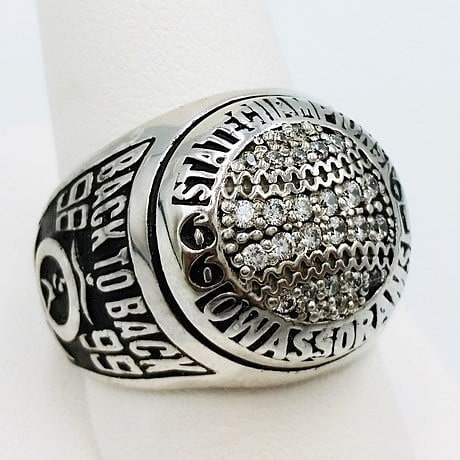 Pavage - Or blanc 18 carats - Argent 925 - Or jaune 18 carats