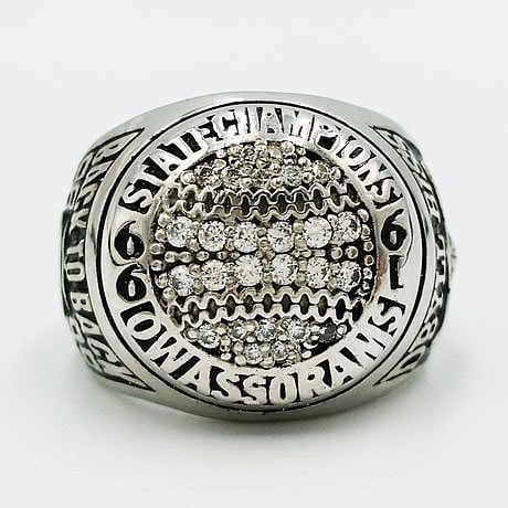 Chevaliere universitaire fabriqu e sur mesure en argent ou en or