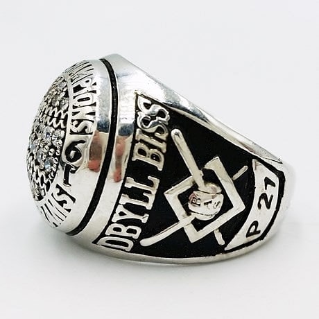 Pavage - Or blanc 18 carats - Argent 925 - Or jaune 18 carats