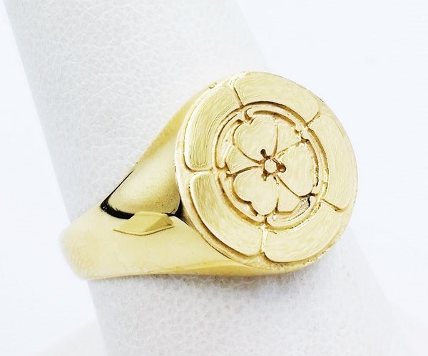 Bague Blason Japonais Argent