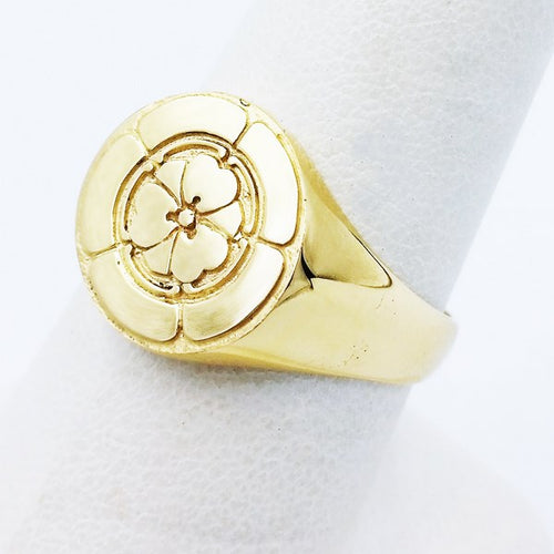 Bague Blason Japonais Argent