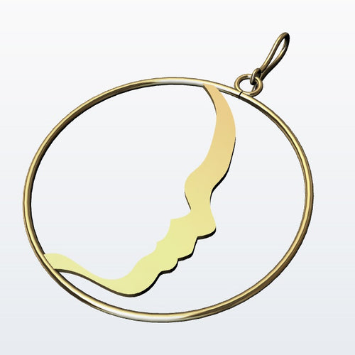 Boucles oreilles profils enfants