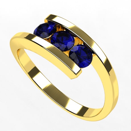 Bague 3 pierre store