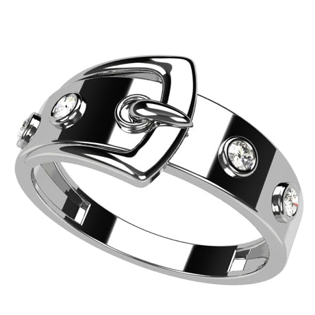 Bague boucle de ceinture deals