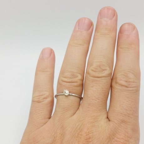 Bague diamant brut online