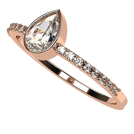 Or rose 18 carats