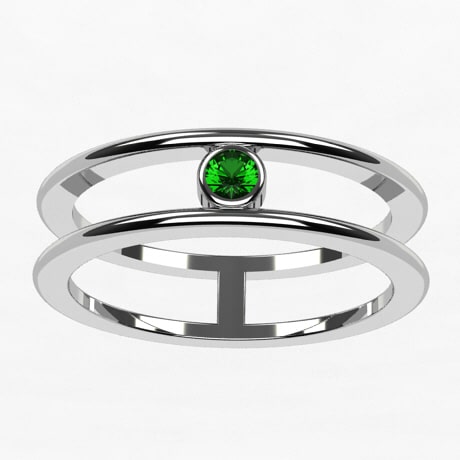Or blanc 18 carats