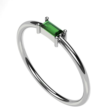 Or blanc 18 carats