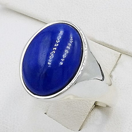 bague lapis lazuli homme argent