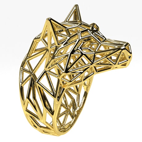 Or jaune 18 carats - Sans Rubis