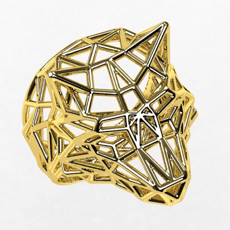 Or jaune 18 carats - Sans Rubis