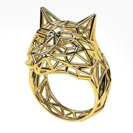Or jaune 18 carats - Sans Rubis