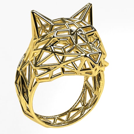 Or jaune 18 carats - Sans Rubis