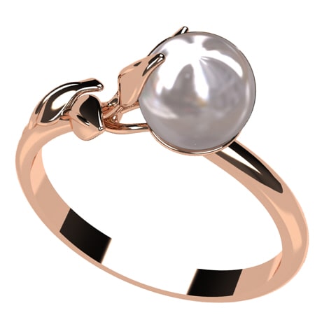 Or rose 18 carats