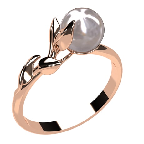 Or rose 18 carats