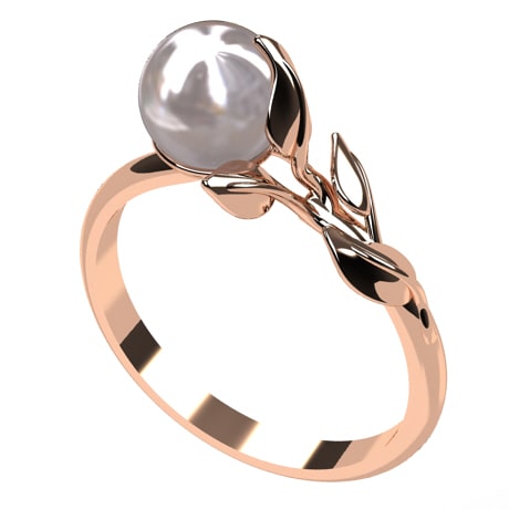 Or rose 18 carats