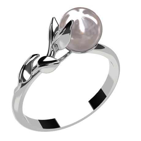 Or blanc 18 carats