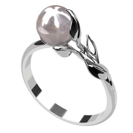 Or blanc 18 carats