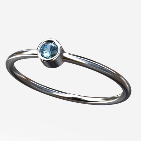 Bague Platine pour Femme