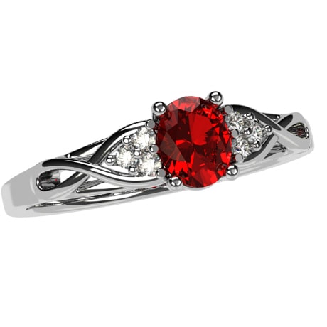 Or blanc 18 carats