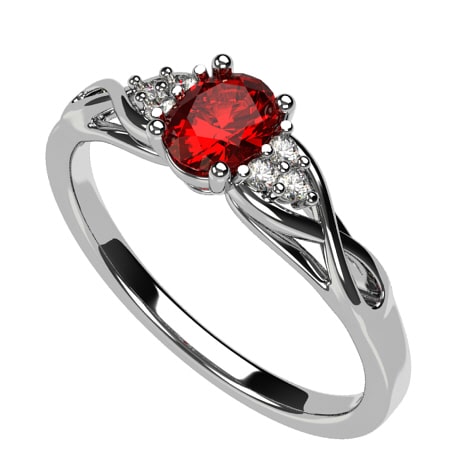 Or blanc 18 carats