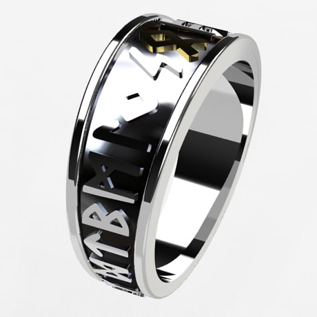 Argent 925 et Or jaune 18 carats