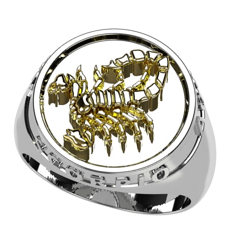 Argent 925 et Or jaune 18 carats - Sans Pierre