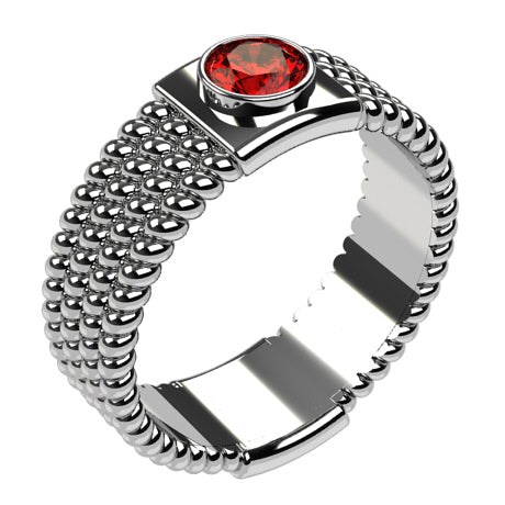 Or blanc 18 carats