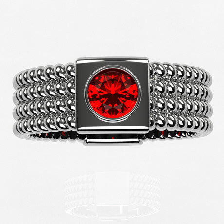 Or blanc 18 carats
