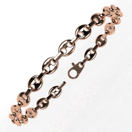 Or rose 18 carats