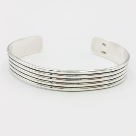 Bracelet jonc argent homme