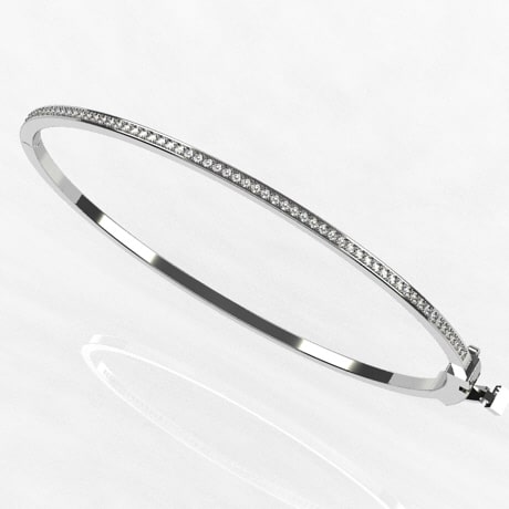 Or blanc 18 carats