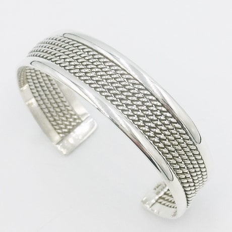 Bracelet femme en argent massif - Un grand marché