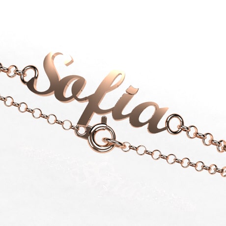 Or rose 18 carats