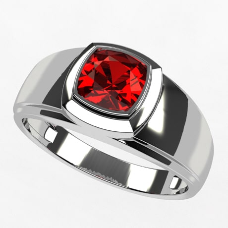Or blanc 18 carats-  Sans Diamant