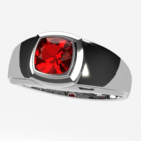 Or blanc 18 carats-  Sans Diamant