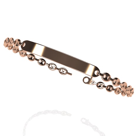 Or rose 18 carats
