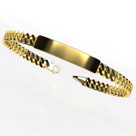 Gourmette pour Homme Or 18 carats