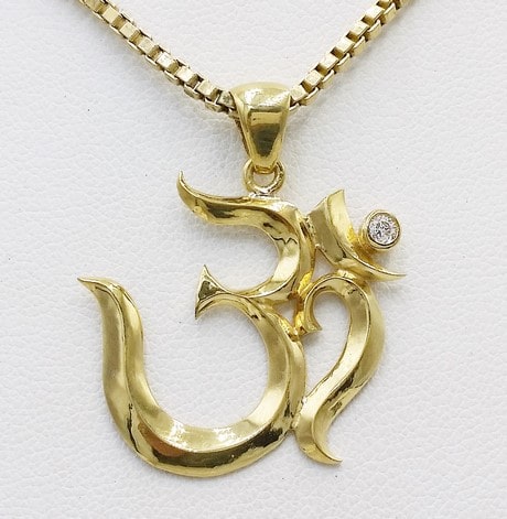 Or jaune 18 carats - Avec Diamant