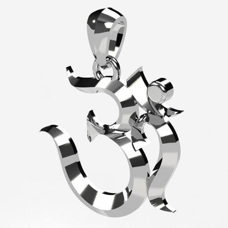 Or blanc 18 carats - Sans Diamant