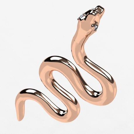 Or rose 18 carats