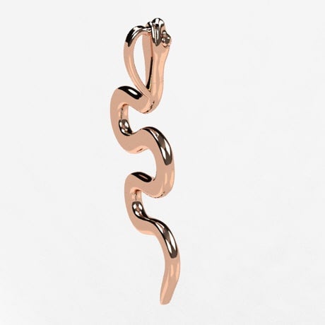 Or rose 18 carats
