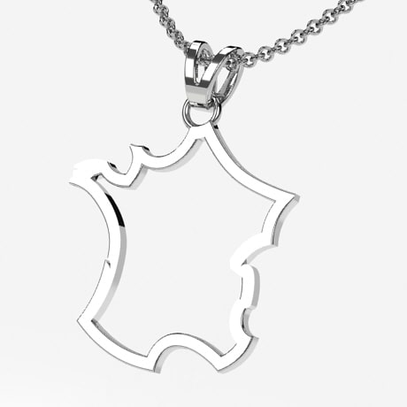 Or blanc 18 carats