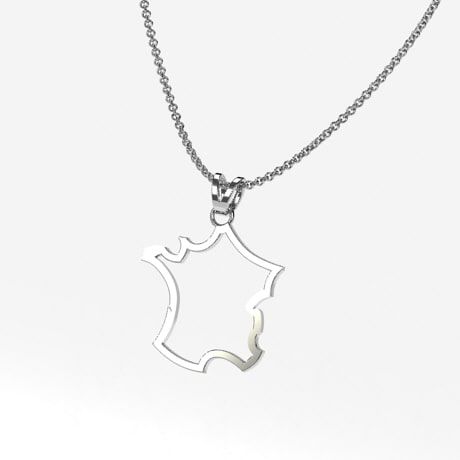 Or blanc 18 carats