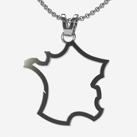 Or blanc 18 carats