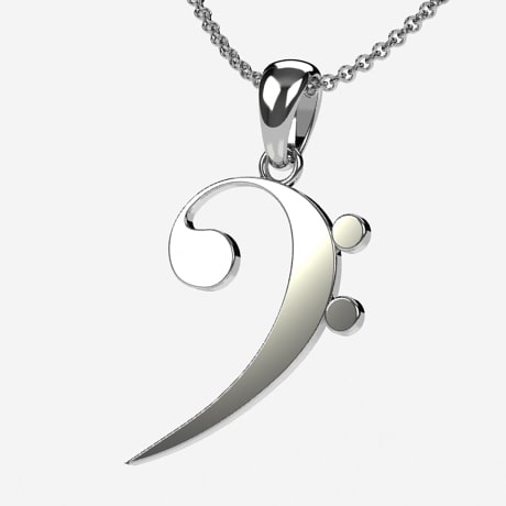Or blanc 18 carats - Sans Diamant