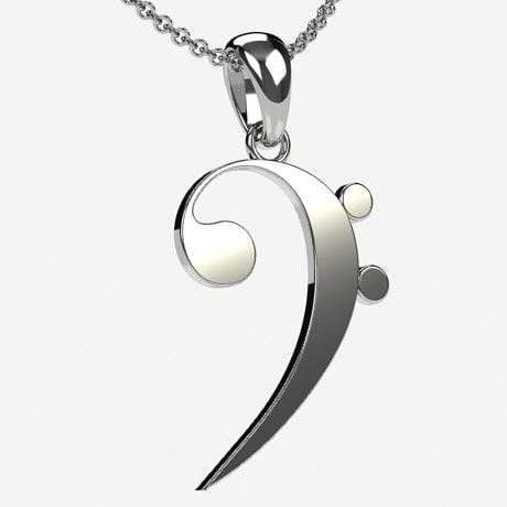 Or blanc 18 carats - Sans Diamant