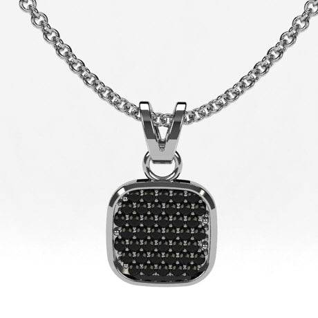 Or blanc 18 carats - Argent 925