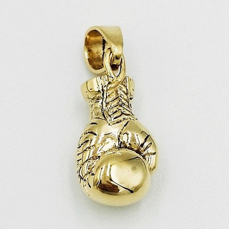 Pendentif Gants De Boxe En Or Jaune 14 Carats 585 – 14x10 Mm – Brillant – NKlaus Talisman 9496 - 5