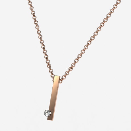 Or rose 18 carats